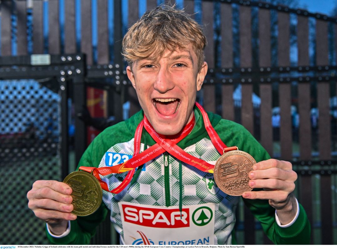 Medals for Nick Griggs & U20 Men at the European Cross Country