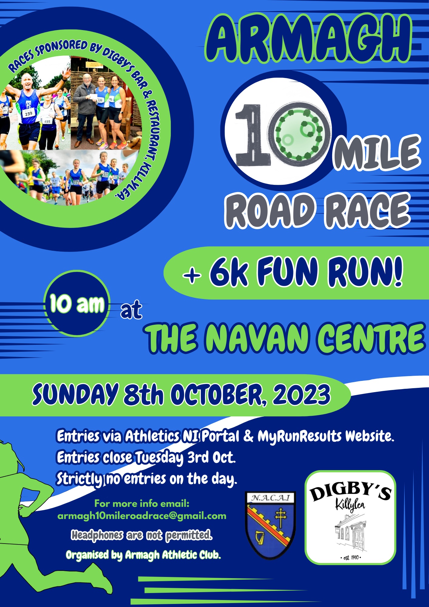 Armagh 10 Mile Road Race and 6k Fun Run 2023