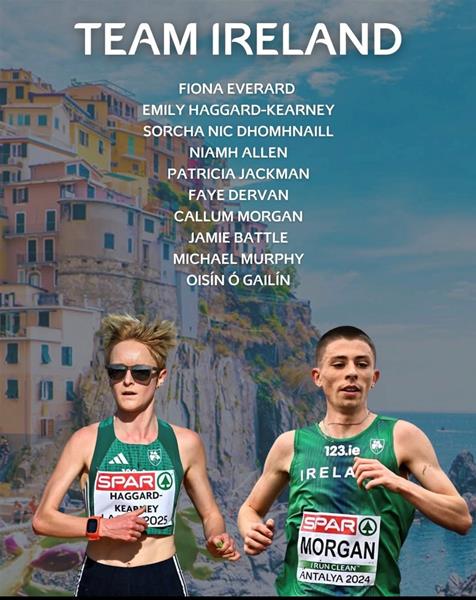 NI & Ulster Trio Selected for Ireland Team at European 10K Cup