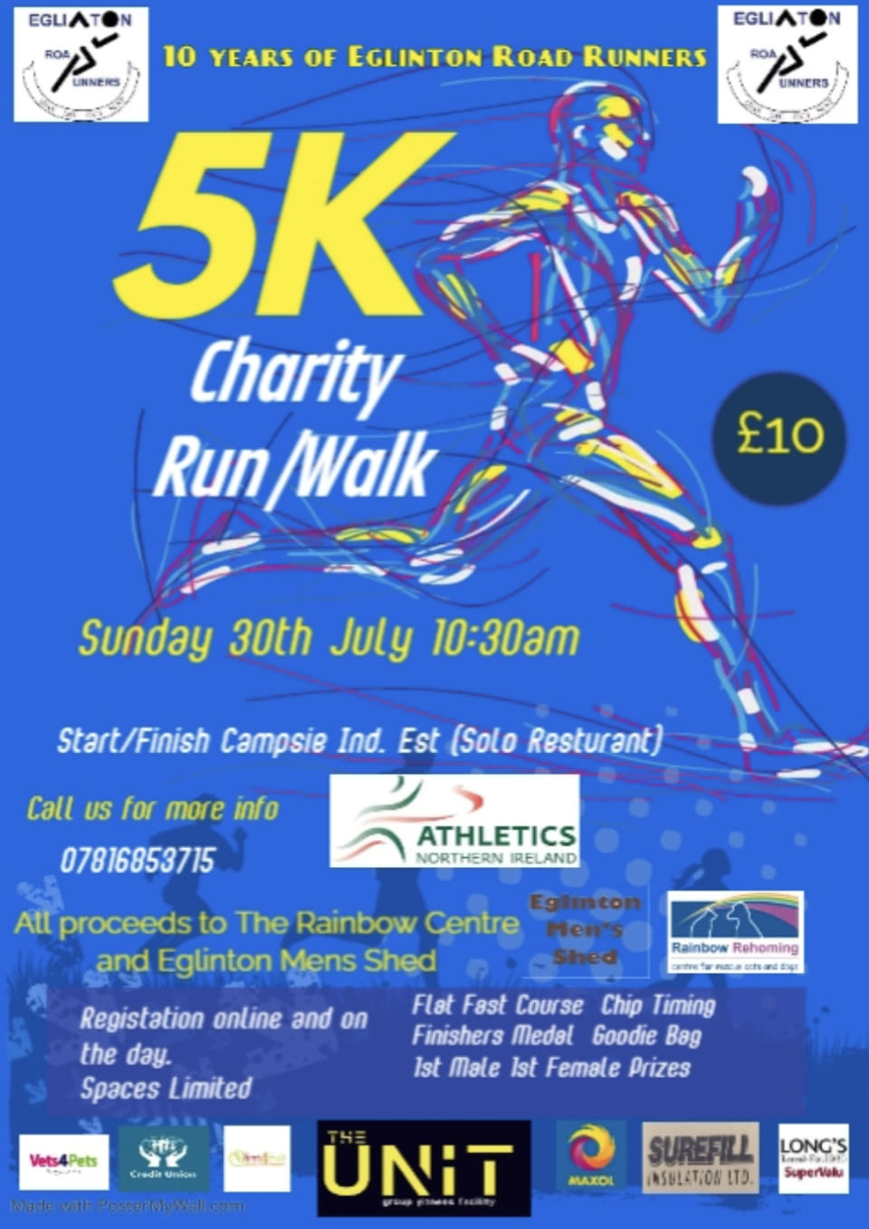 Eglinton Road Runners Charity 5k