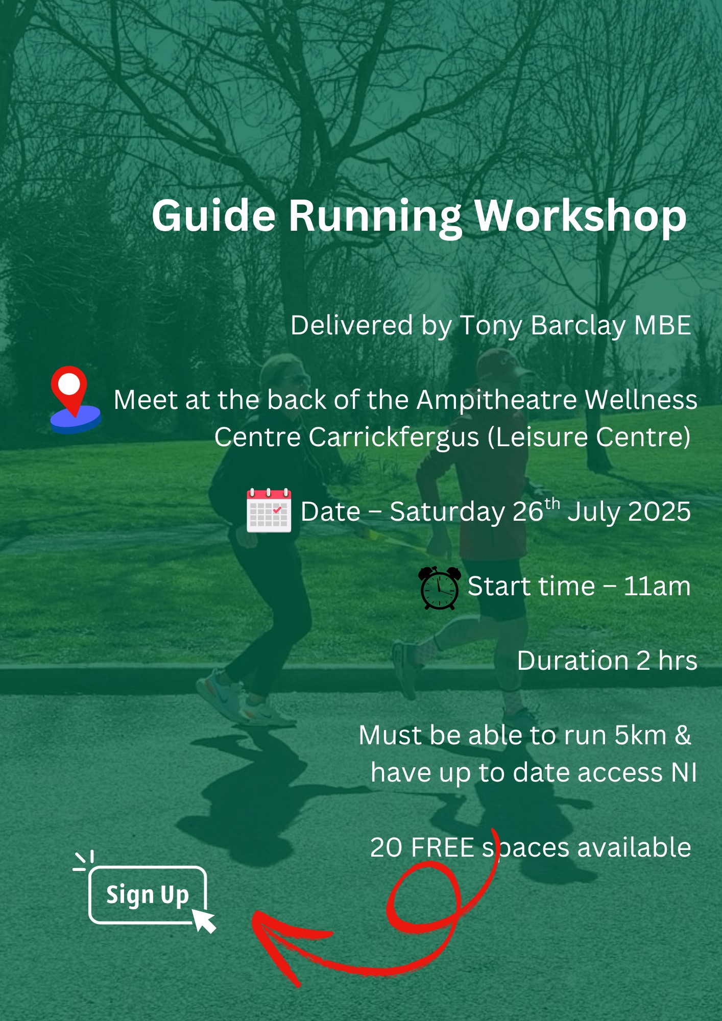 Guide Running Poster