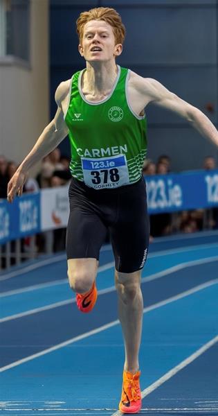 NI INDOOR MILE RECORD FOR GORMLEY