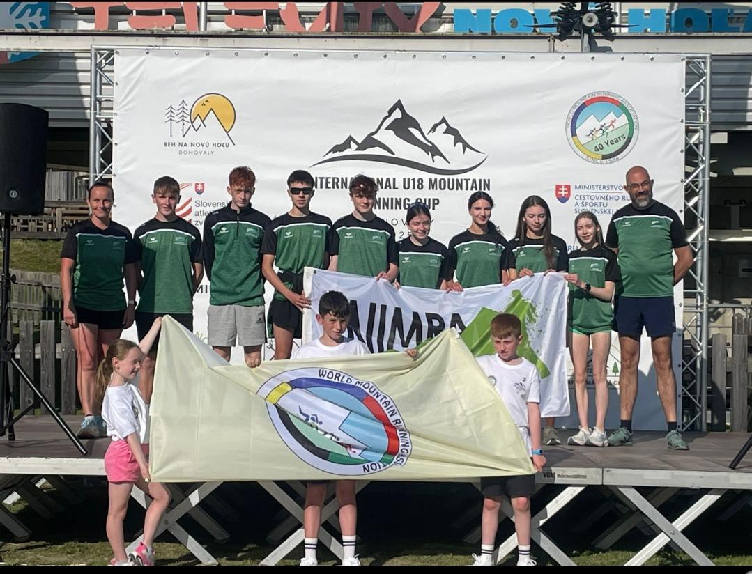 Report from the International U-18 Mountain Running Cup in Slovakia last week