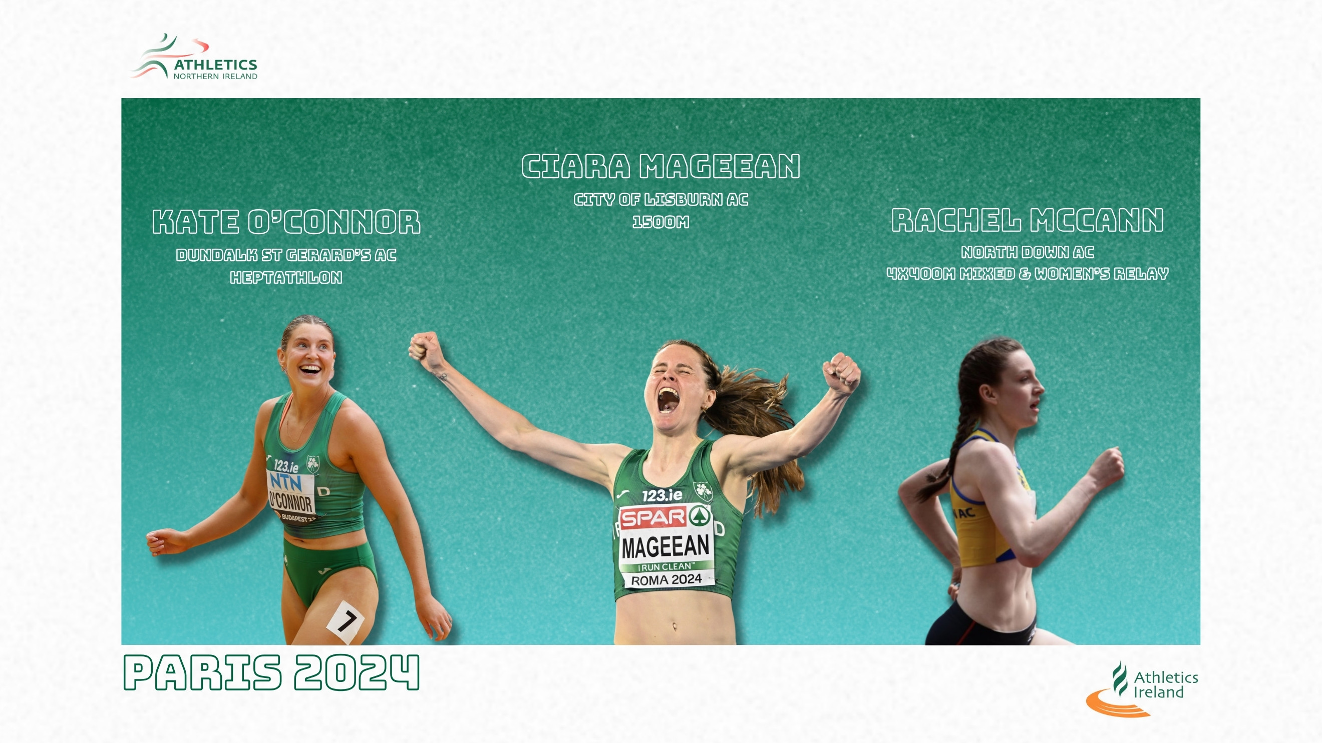 Mageean, O Connor & McCann Are Going to the Olympics