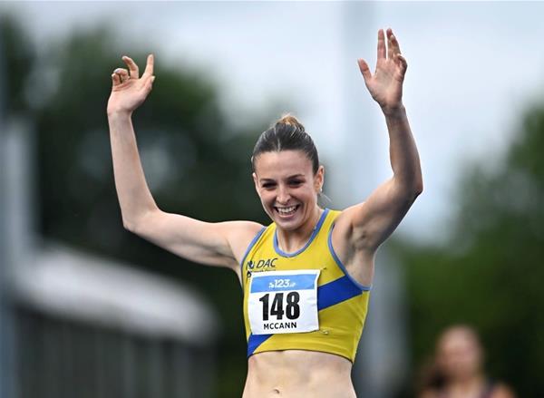 McCann Claims First Senior Outdoor Title as NI Athletes Shine at National Championships