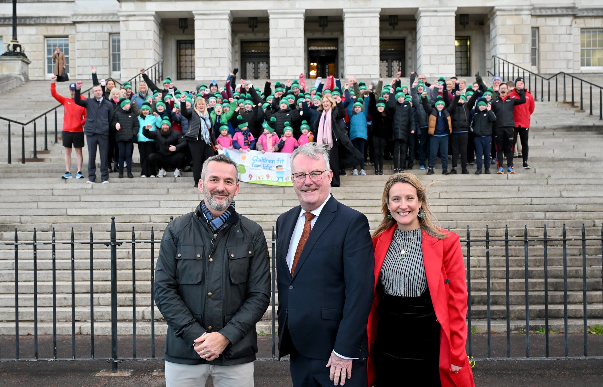 The Daily Mile at Stormont